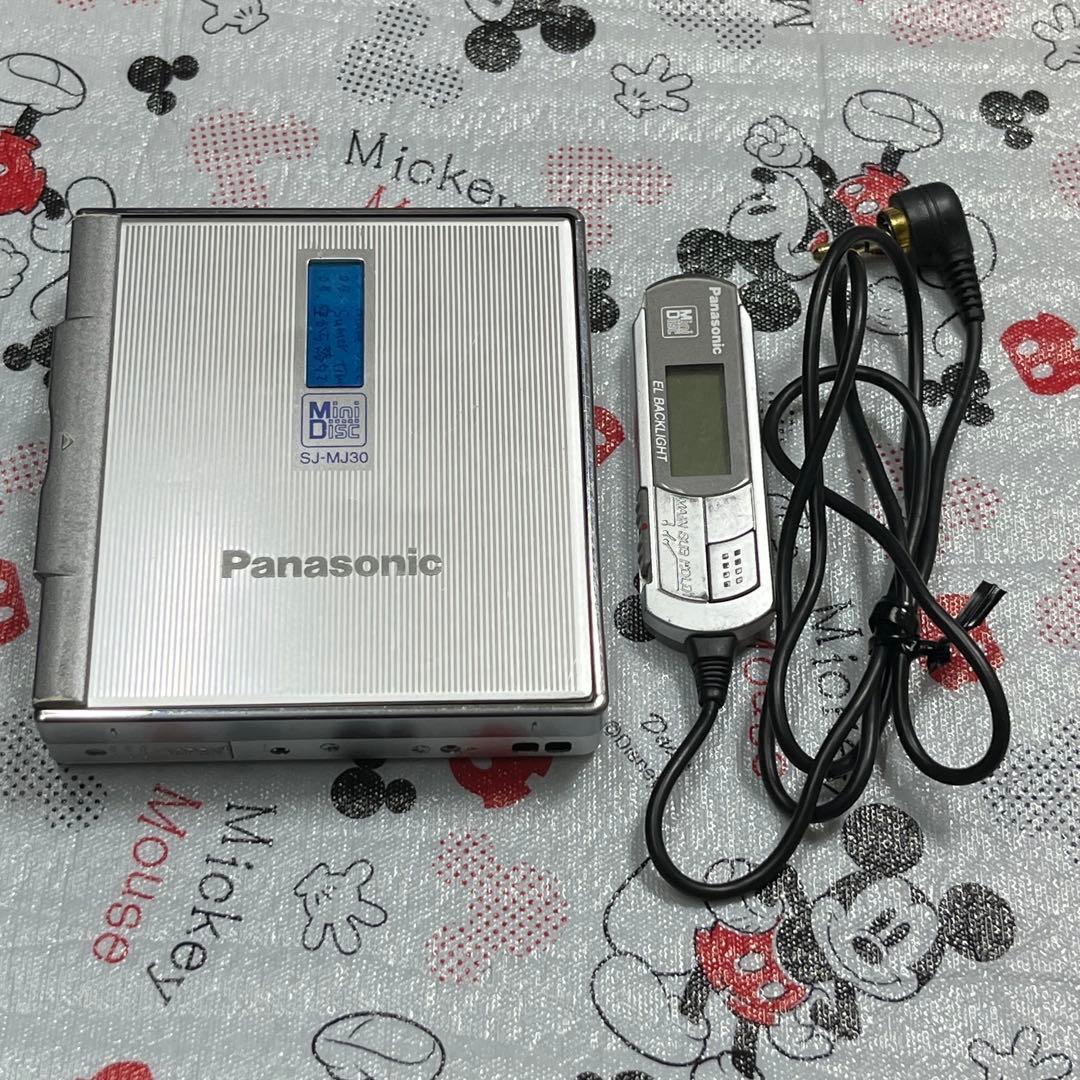 ジャンク品】Panasonic SJ-MJ30 ポータブルMDプレーヤー - メルカリ