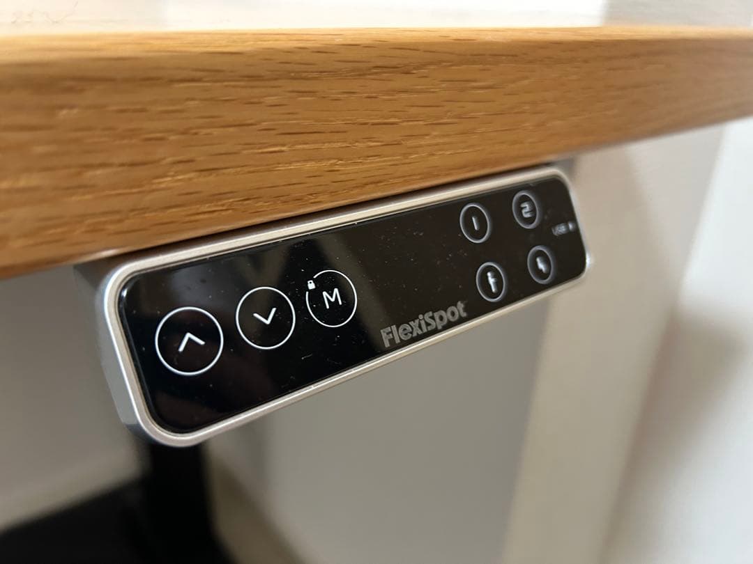 Flexispot E7pro 140×70 無垢材レッドオーク