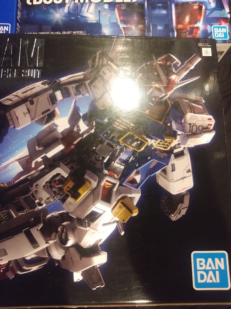 PGU ガンダム クリアボディ 横浜ガンダム バストモデル 未組立