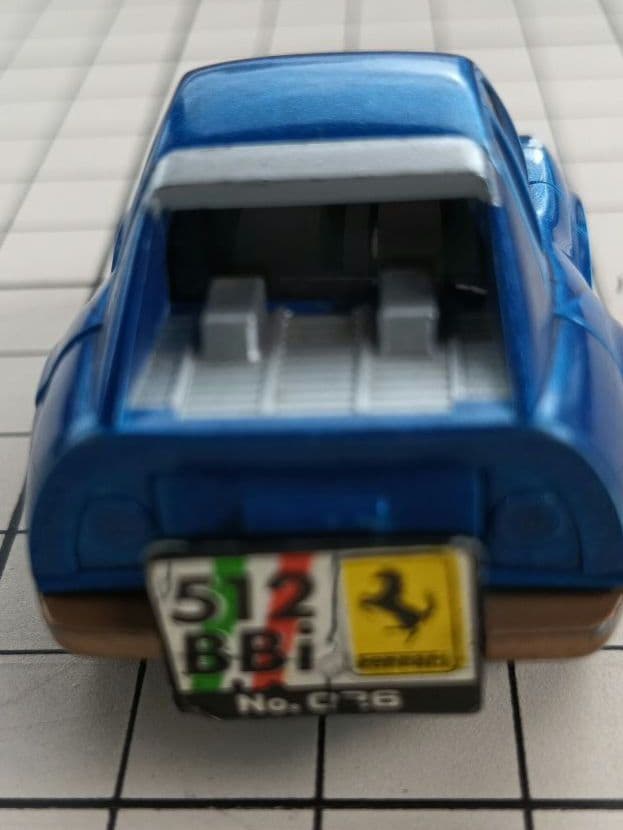 チョロQ Ferrari ミニカー 青