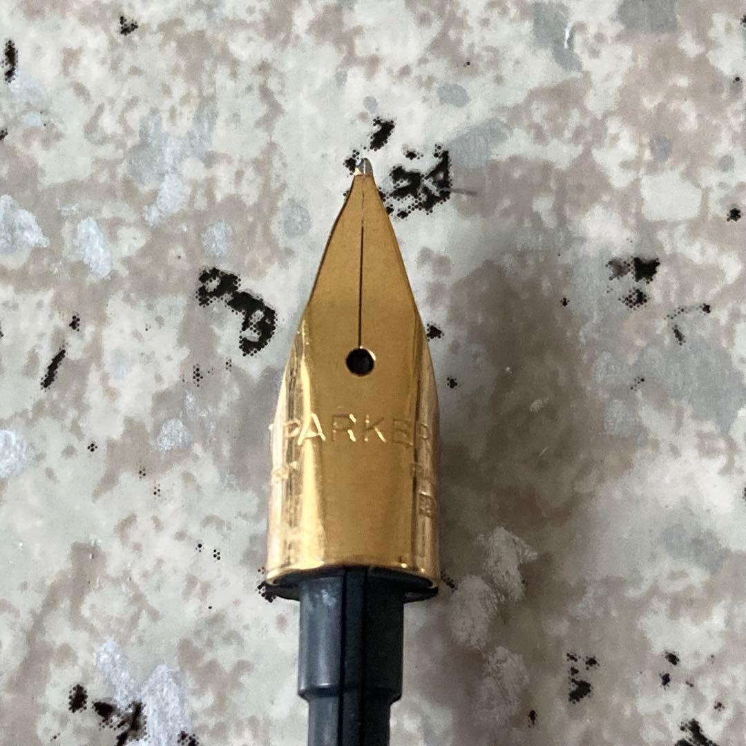103 オーバーホール済み 万年筆 PARKER パーカー 925 14k - メルカリ