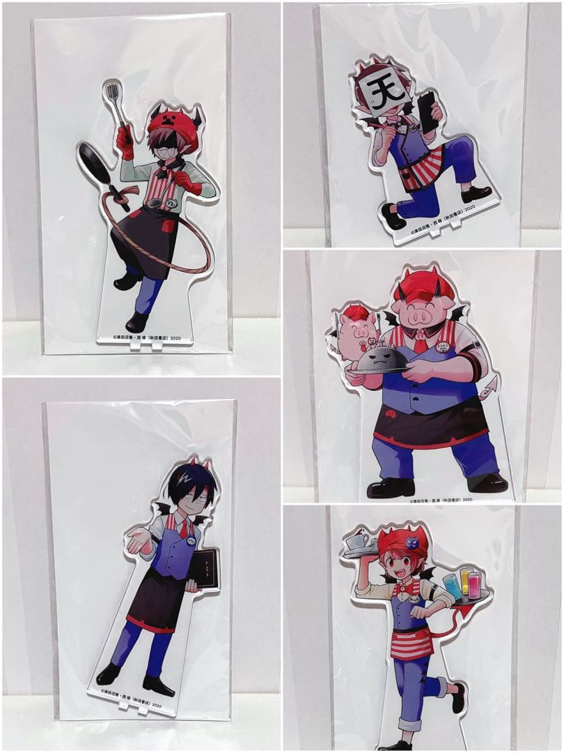 魔界の主役は我々だ！アニメイトカフェ BIGアクリルスタンドセット