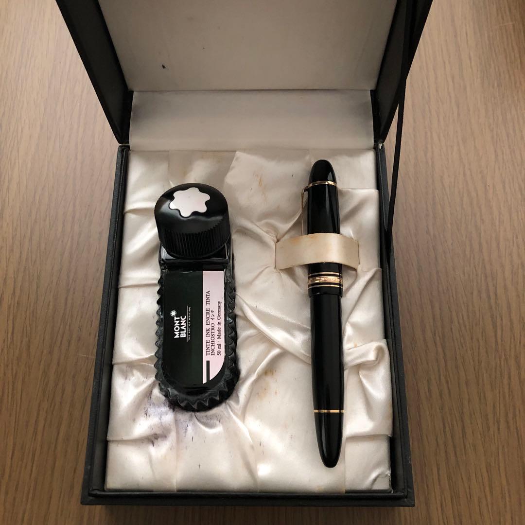 モンブラン マイスターシュテュック 149 万年筆 EF 極細字 14C 中白