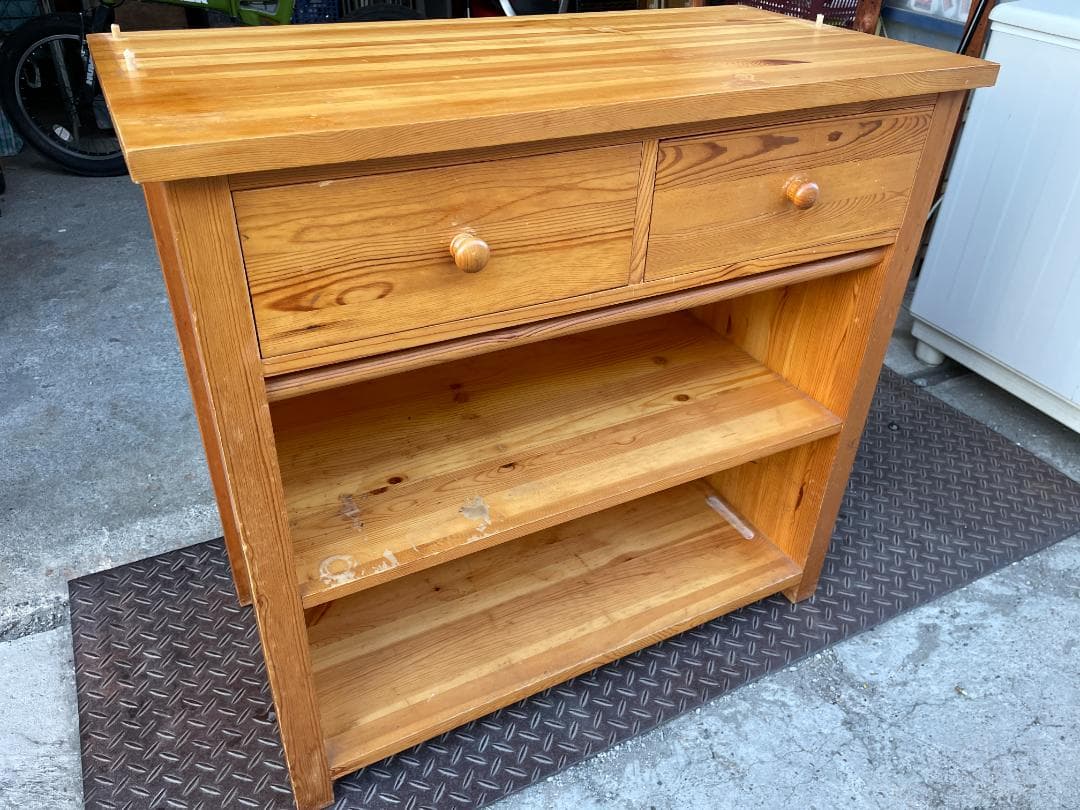 ☆ 収納 棚 ウェルシュドレッサー オープンボード カップボード ナチュラル