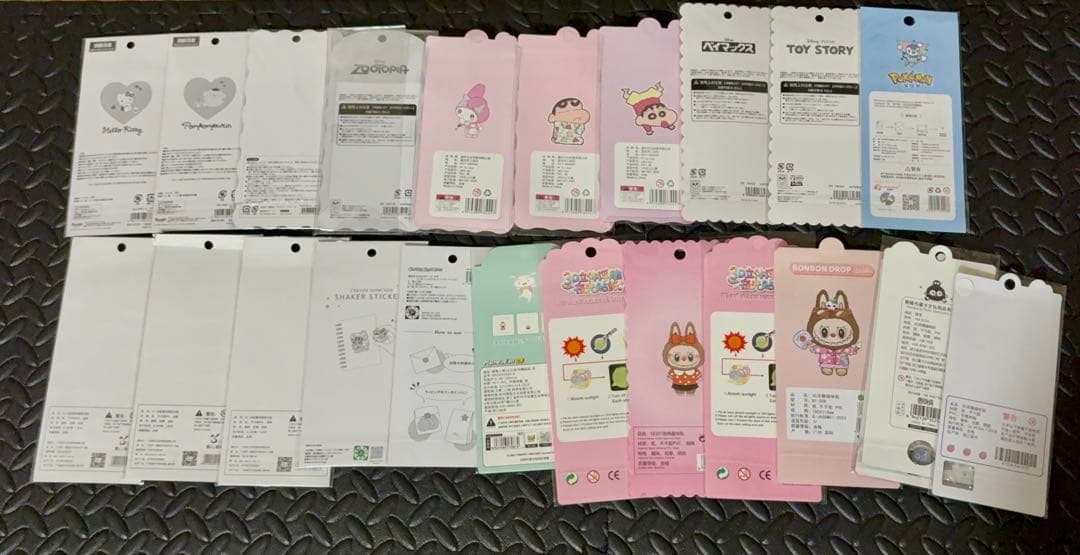 まとめ売り 79枚　ボンボンドロップシール プチドロップシール帳完成品バインダー