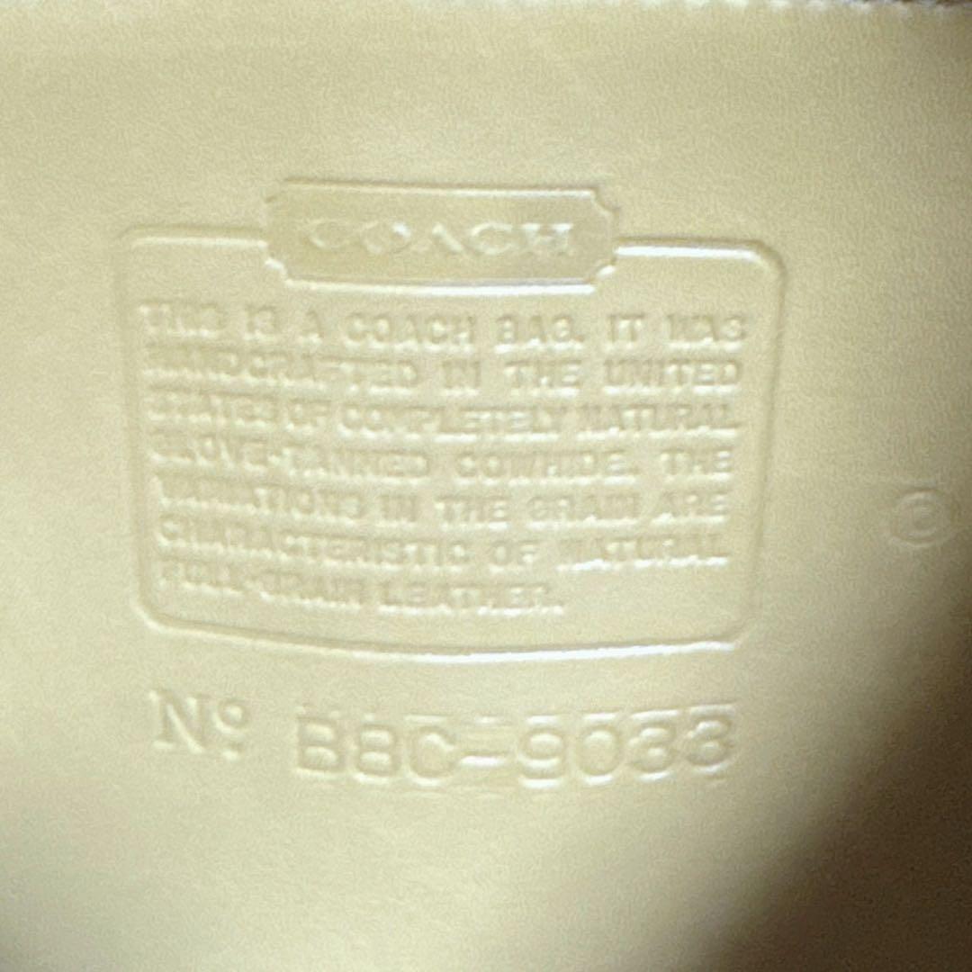 オールドコーチ coach エルゴ 9033 USA製 イエロー