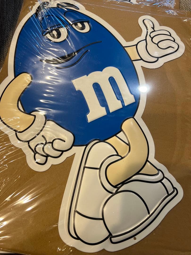 m&m's メタルサイン 新品未使用 4枚 m&m's メタルサイン 新品未使用 4枚
