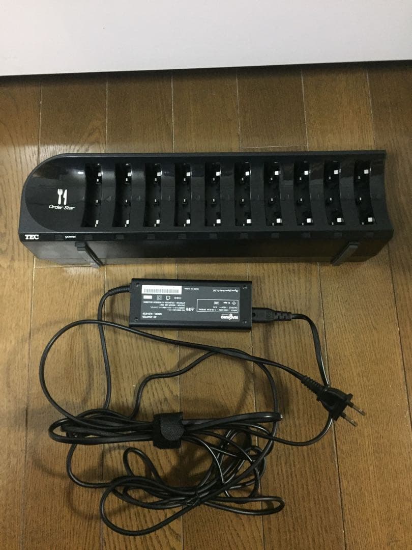 HTL-200とバッテリー充電器 TECハンディ用充電器JDK-200 ※バッテリー