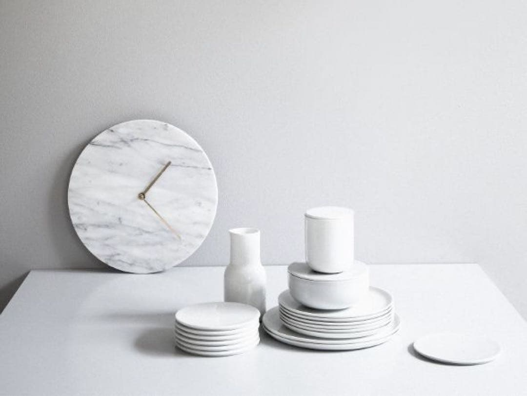 MENU マーブルウォールクロック　壁掛け時計