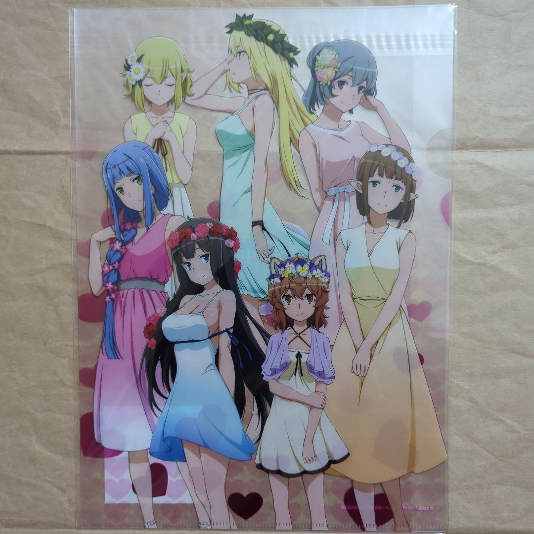 送料無料▶9枚組 プロポーズ A4クリアファイル/ダンまち/ダンジョンに出会い