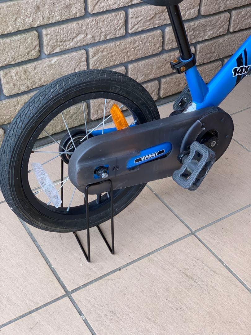 【美品】STRIDER 14X ブルー ペダル&キックスタンド付き