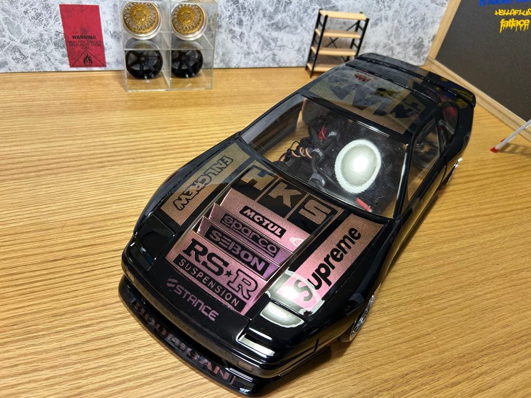 ADDICTION 180SX BN SPORTS ラジコンボディ