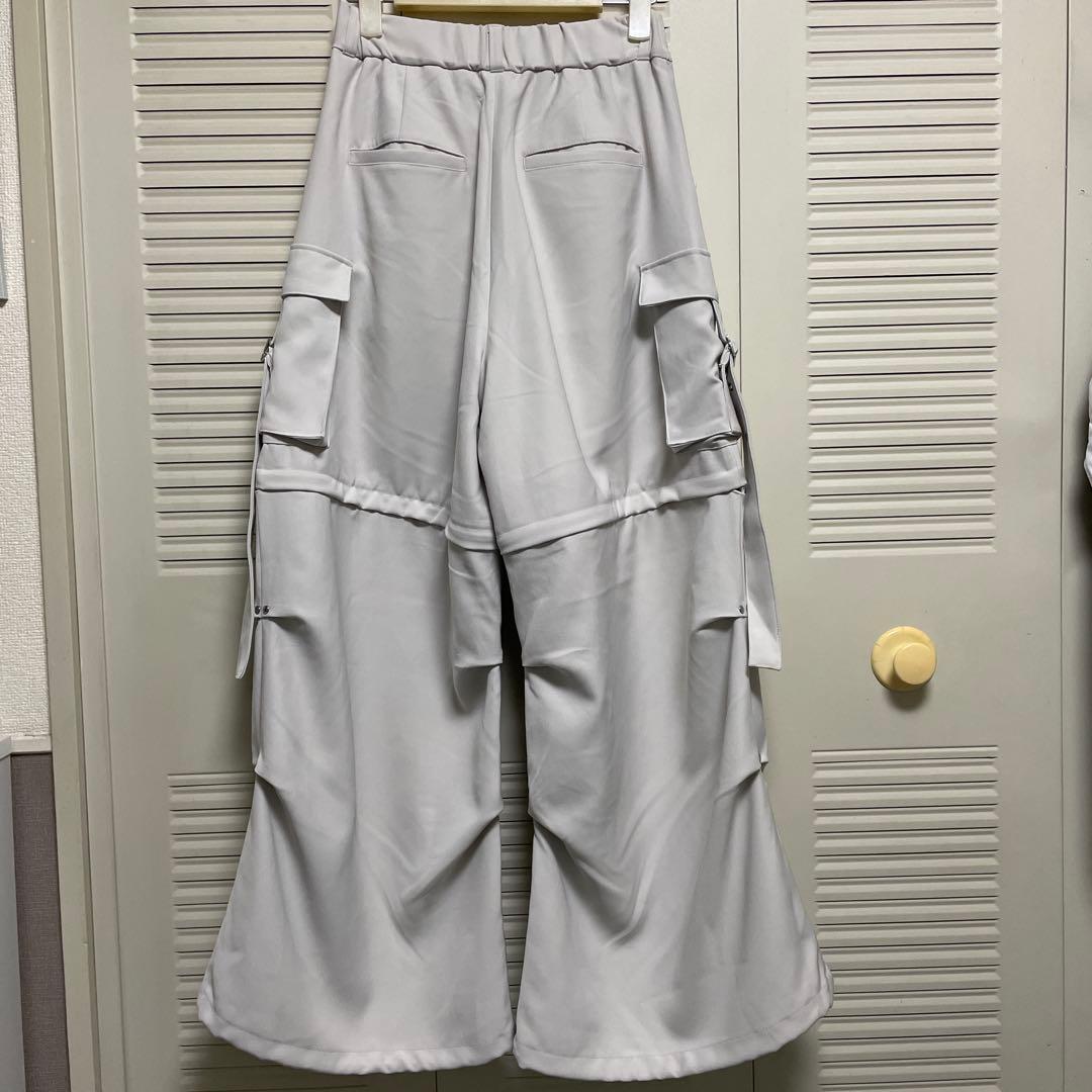 【HARE】新品未使用✴︎ マルチWAYワイドカーゴパンツ