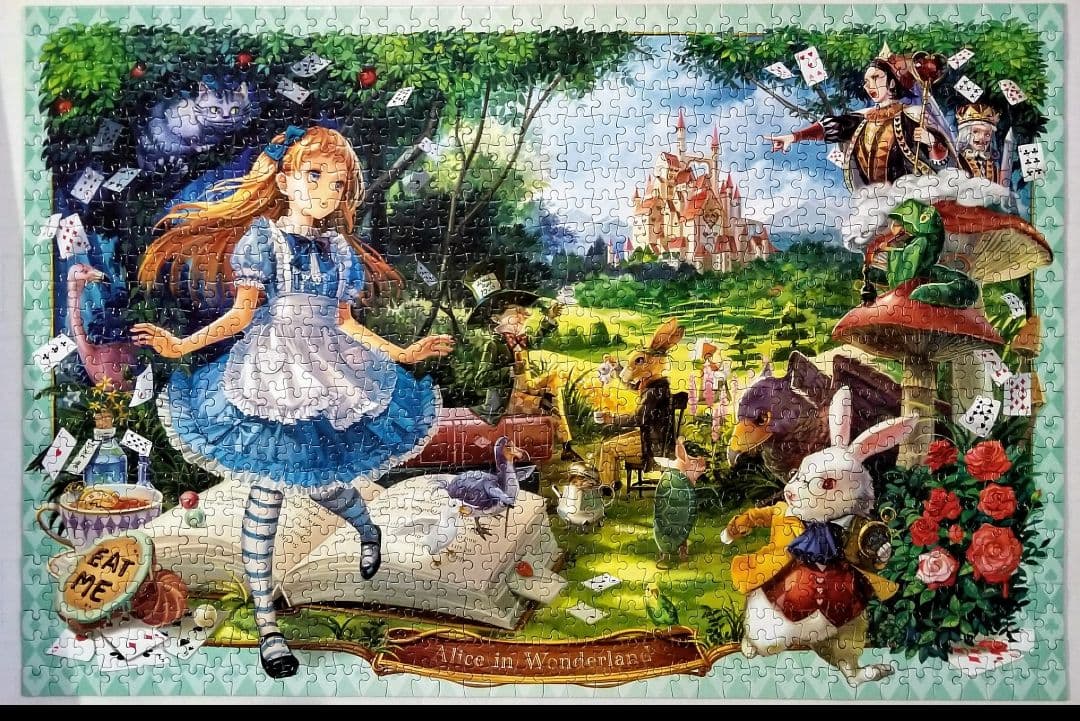 ジグソーパズル 1000ピース 不思議の国のアリス物語 EPOCH - メルカリ