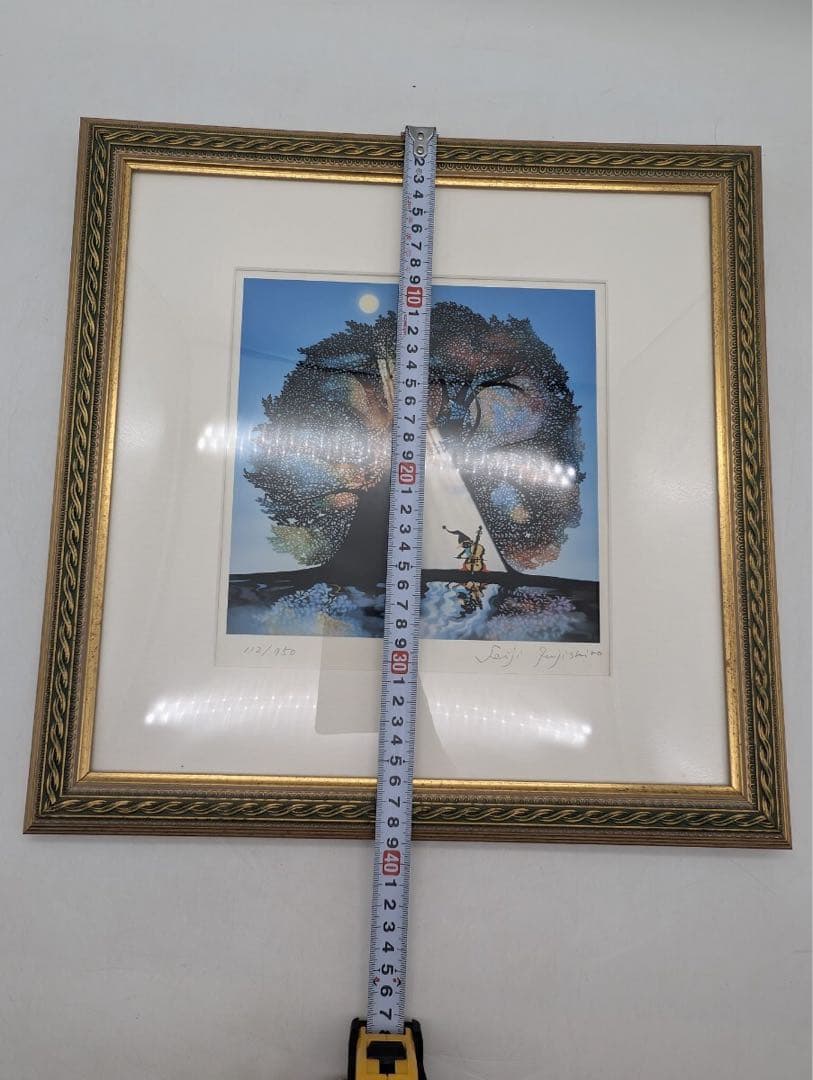 真作 藤城清治 作 四季のメルヘン 秋 月光の響 全世界限定950点