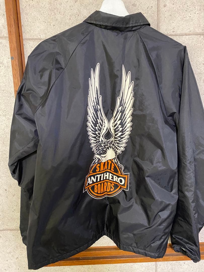 ANTI HERO ブラック コーチジャケット