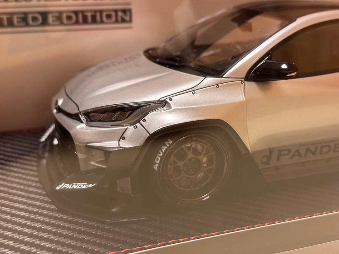 イグニッションモデル IG2904 ヤリス4BA Silver ☆エンジン付き