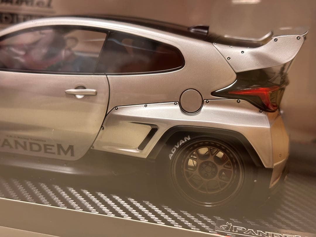 イグニッションモデル IG2904 ヤリス4BA Silver ☆エンジン付き