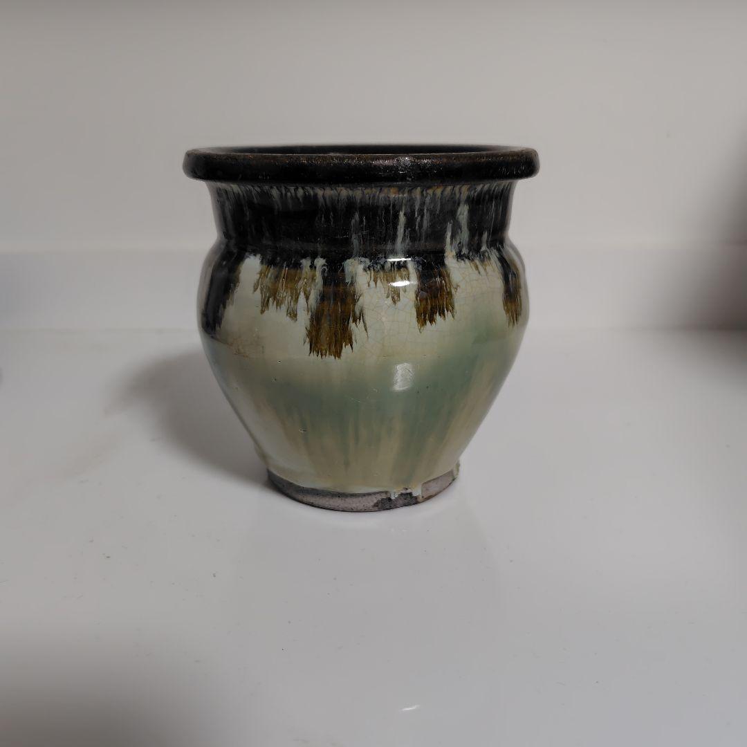 松代焼 塩壺 松代焼 塩壺 壺 松代焼 松代焼 塩壺