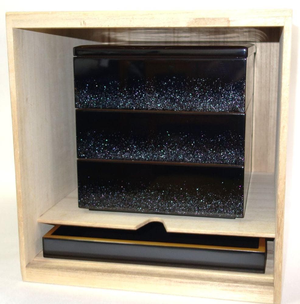 輪島塗 未使用 日の出波 重箱 - メルカリ