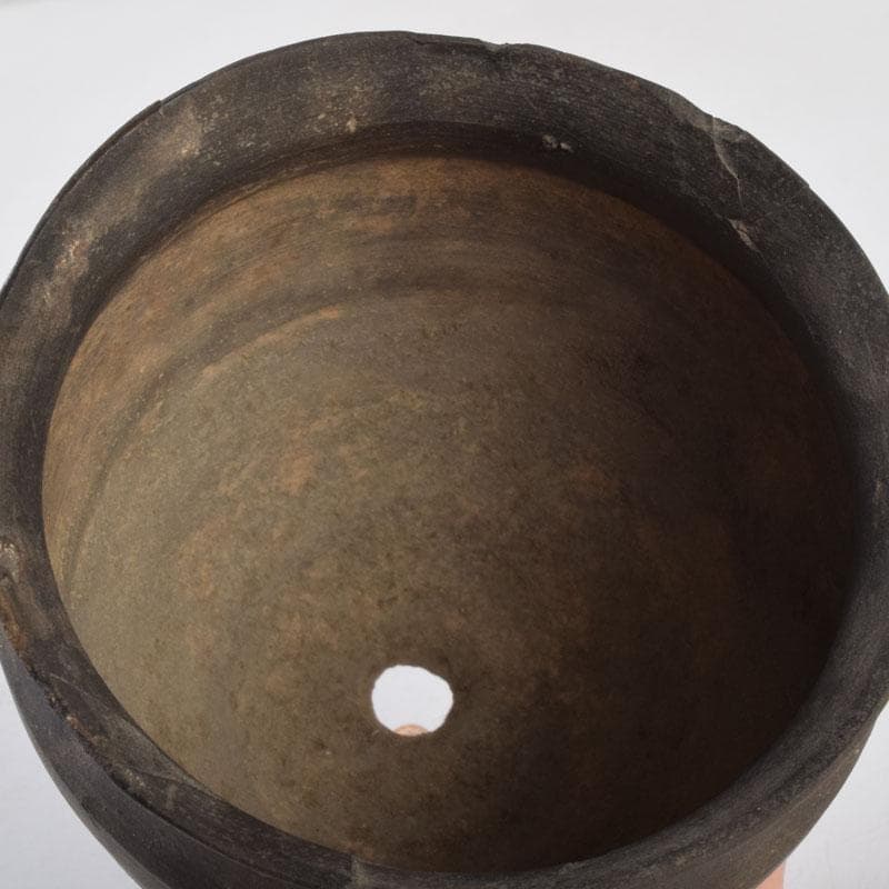 朝鮮美術 須恵器 新羅土器 新羅無細土 持ち手付壷 V 8924 - メルカリ