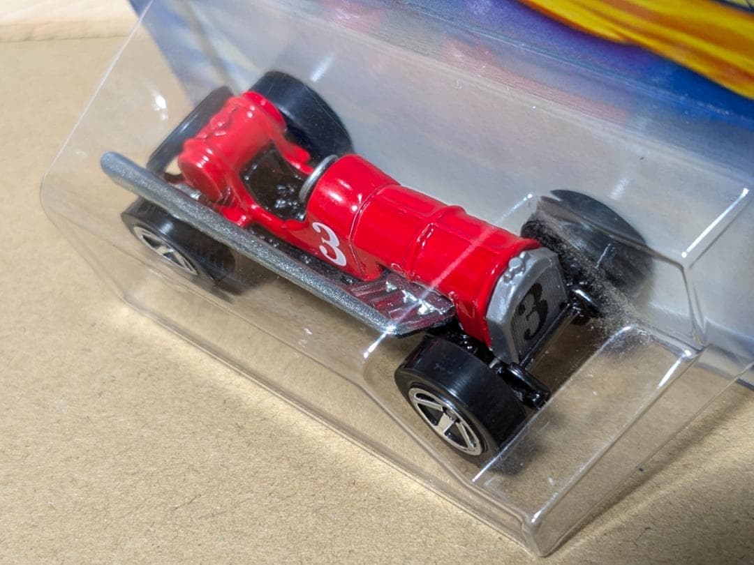 Hot Wheels 2001,Old No. 3 赤