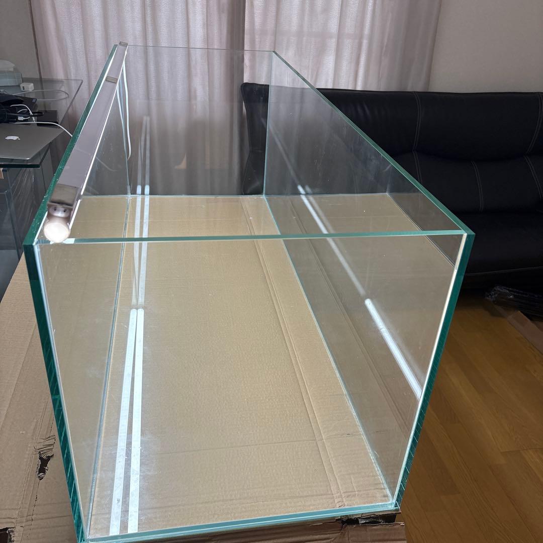 ガラス水槽 サンプル品特売！ 120CM W120×D45×H45 厚み10mm