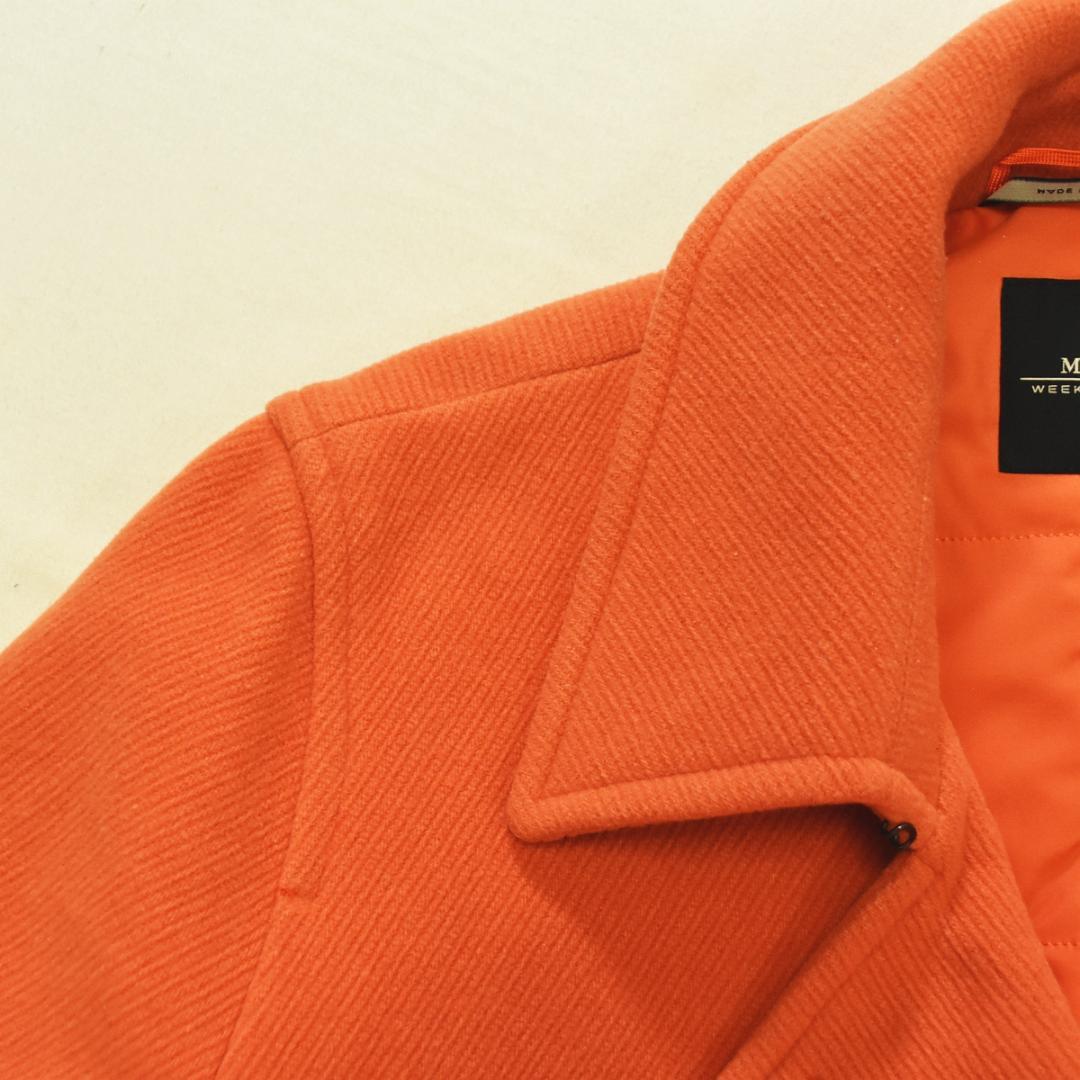 高級】イタリア製 ウィークエンドマックスマーラ ウールコート 42