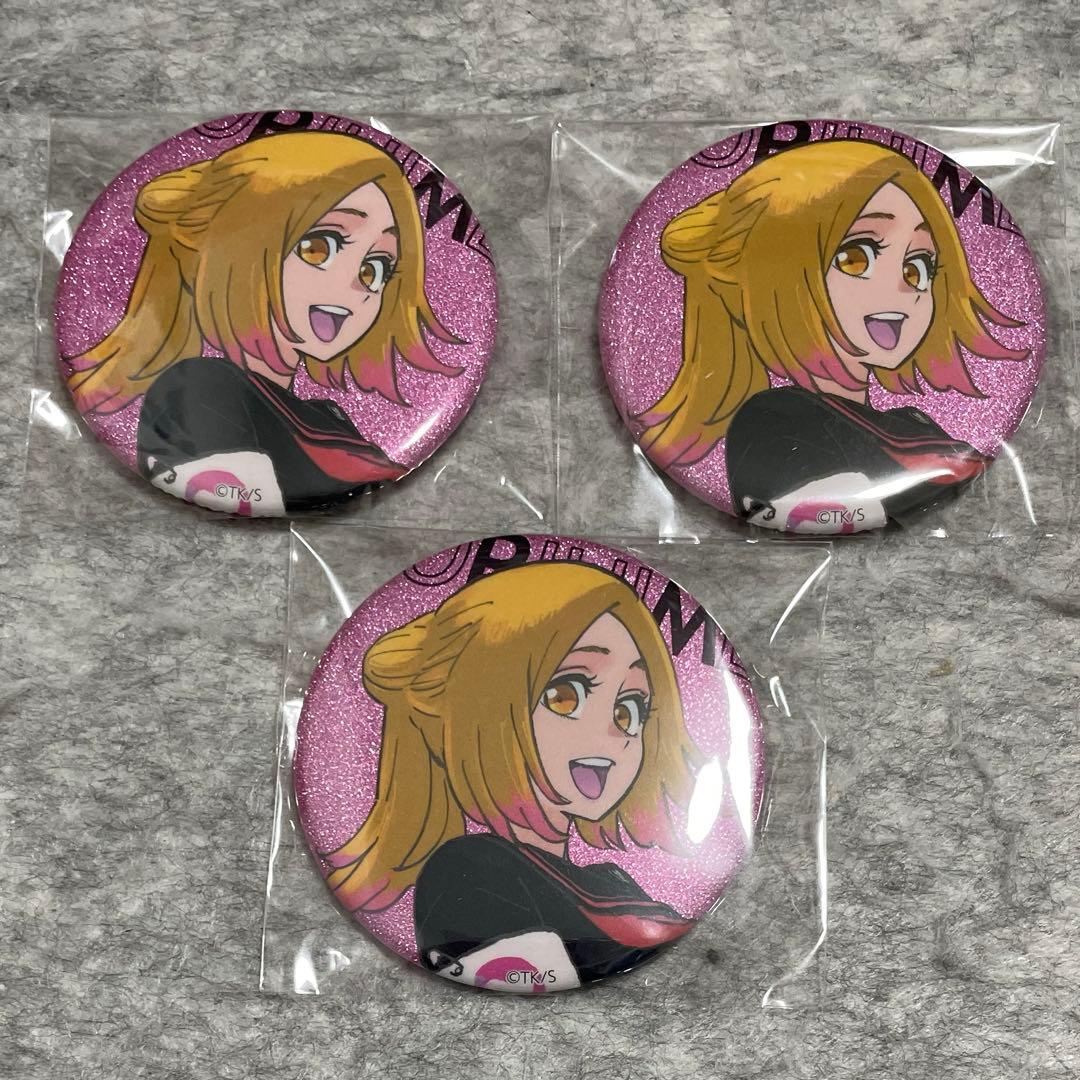 BLEACH WORLD 缶バッジ 井上織姫 3点セット - メルカリ