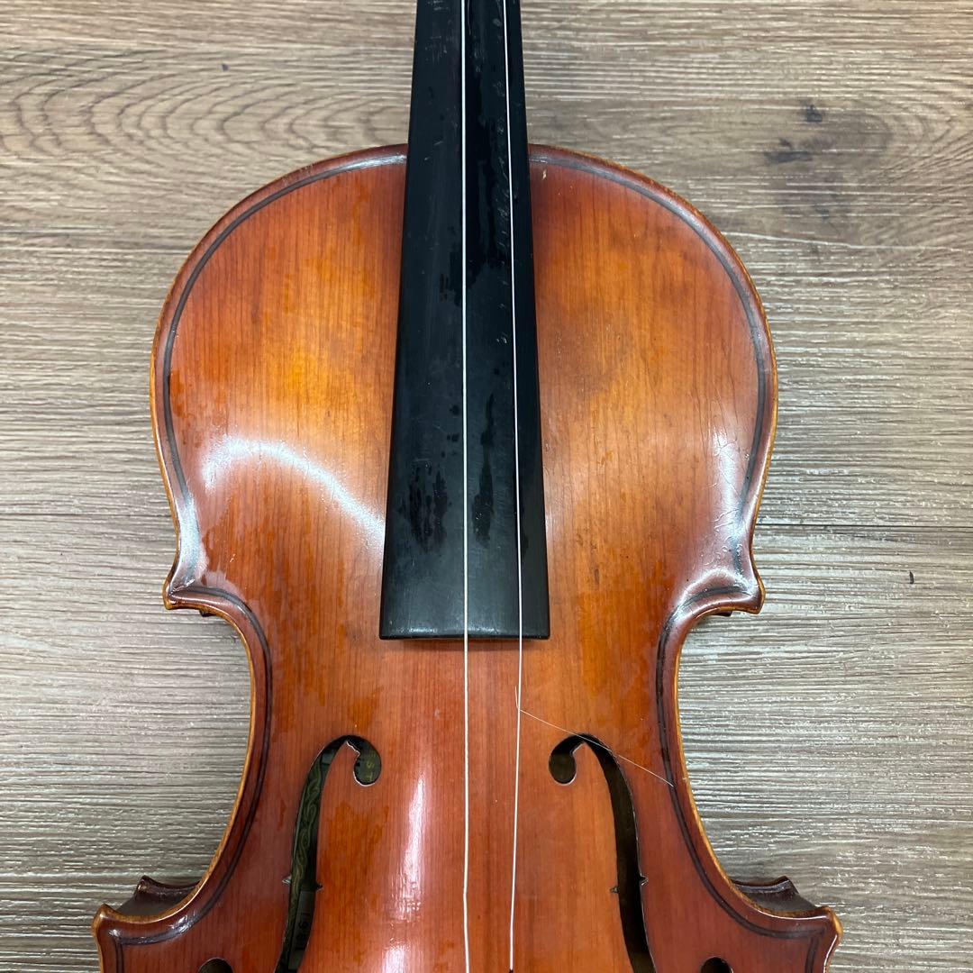 ジャンク品 昭和レトロ SUZUKI スズキ バイオリン 希刻印 ケース