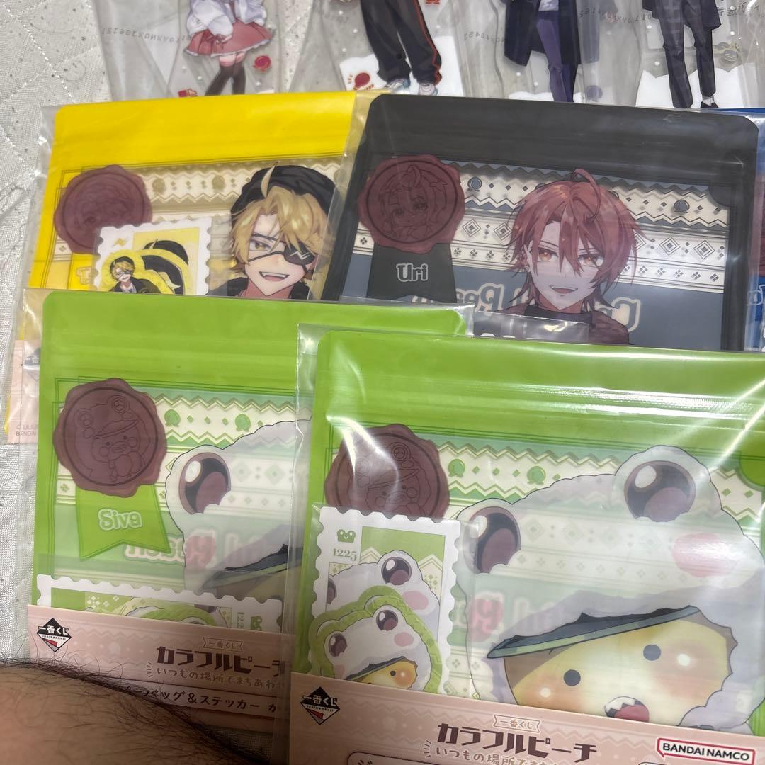 一番くじカラフルピーチ フィギュア賞8個 ラストワン 下位賞セット