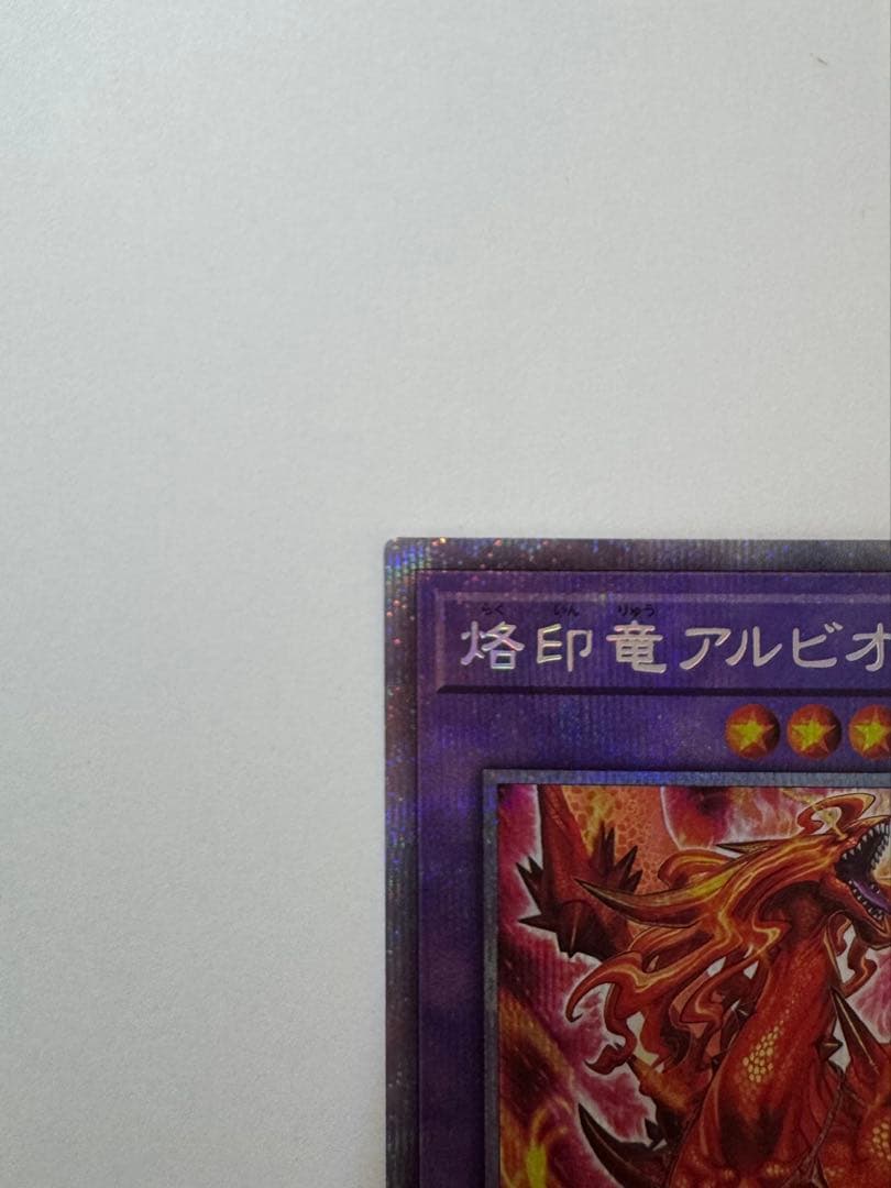烙印竜アルビオン　日版　プリシク　プリズマ　遊戯王