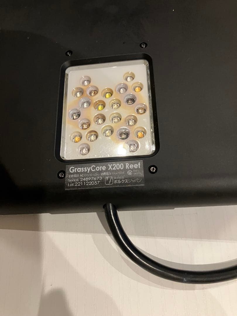 ボルクスジャパンGrassyCore X200 LED照明純正ワイヤー付き