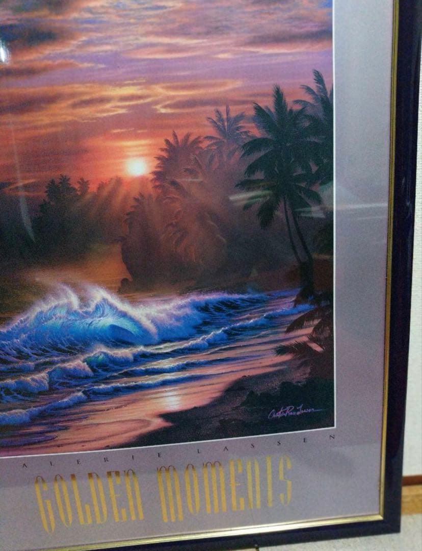 クリスチャンラッセンのゴールデンモーメント額縁 - メルカリ