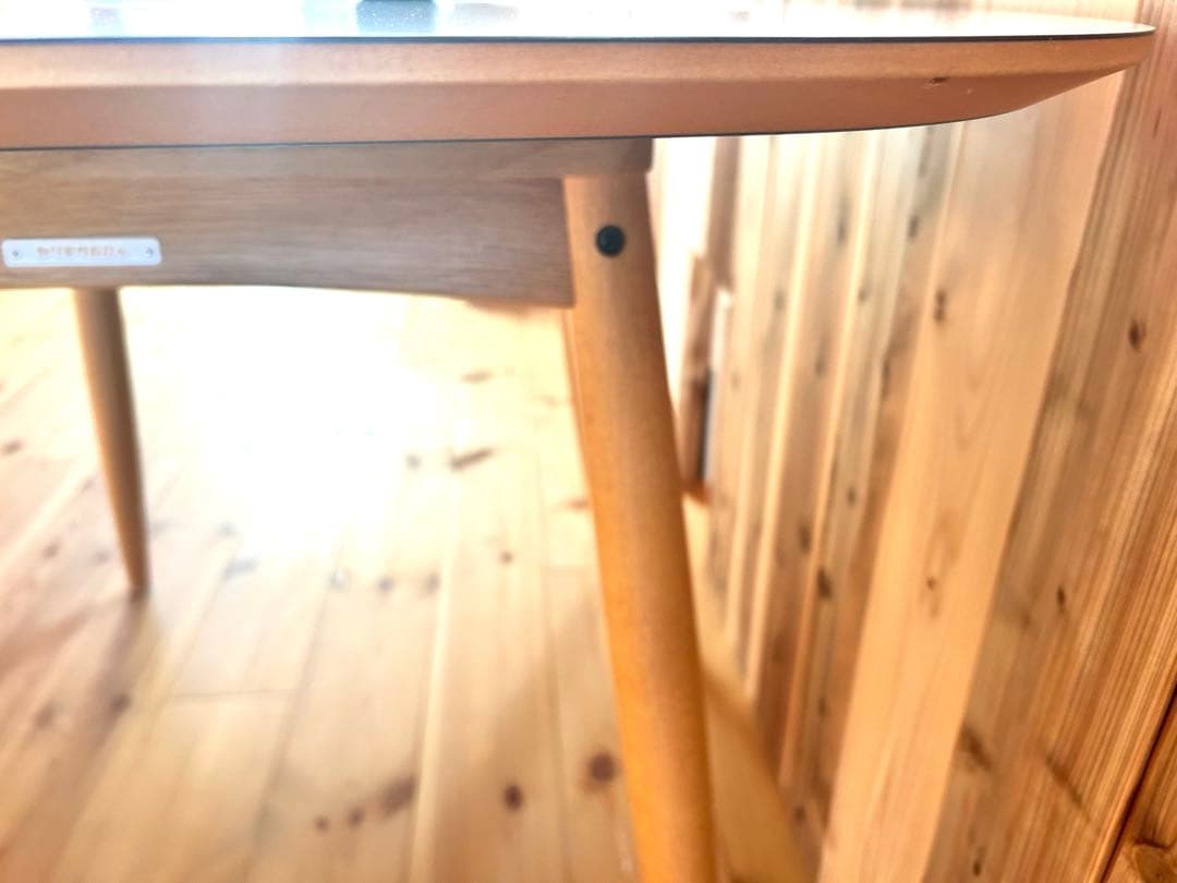 【カリモク60】Dテーブル ビーチナチュラル中古