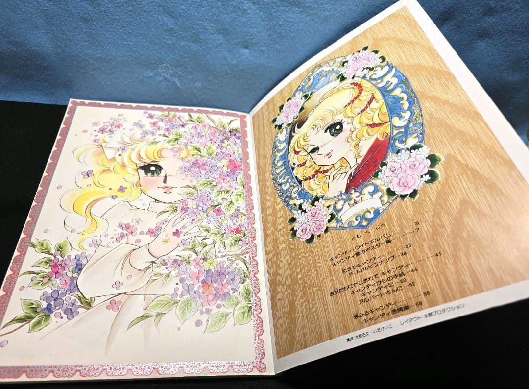 激レア キャンディ・キャンディ イラスト集 2冊セット Amazon.co.jp