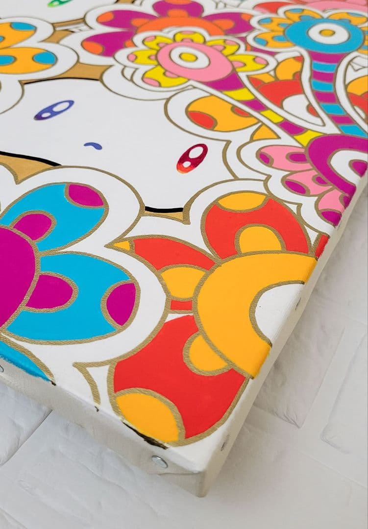 ☆鈴木哲也☆S20 現代アート 原画 絵画 ポップアート ☆送料無料#145