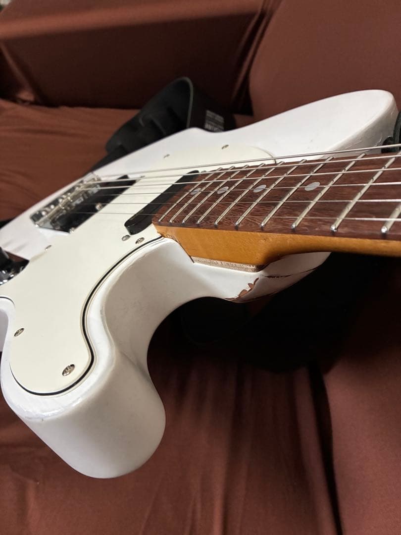 ☆fenderコンポーネントテレ☆EMG・ステンレスフレット☆ASHストラップ