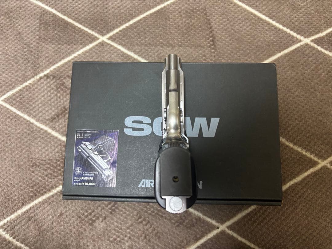 WA ベレッタM84FSチーター シルバーモデル