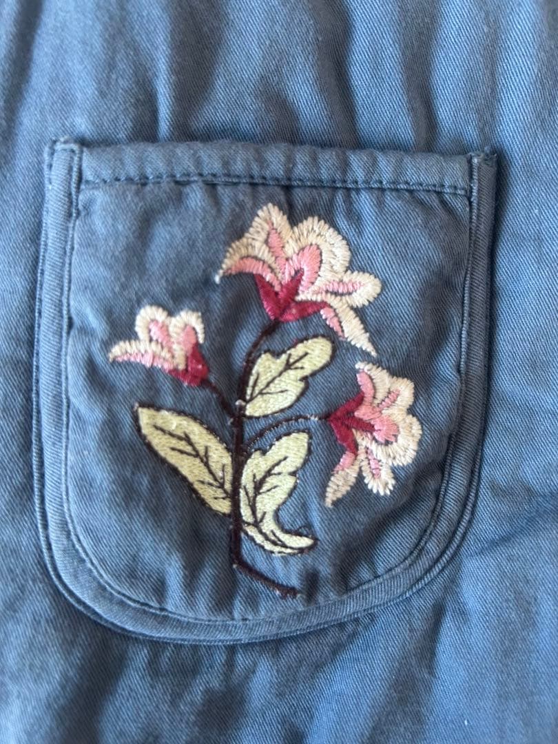 lali kids リバーシブル 刺繍 ジャケット