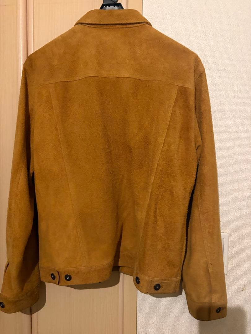 ダブルヘリックス　スエードジャケット 44