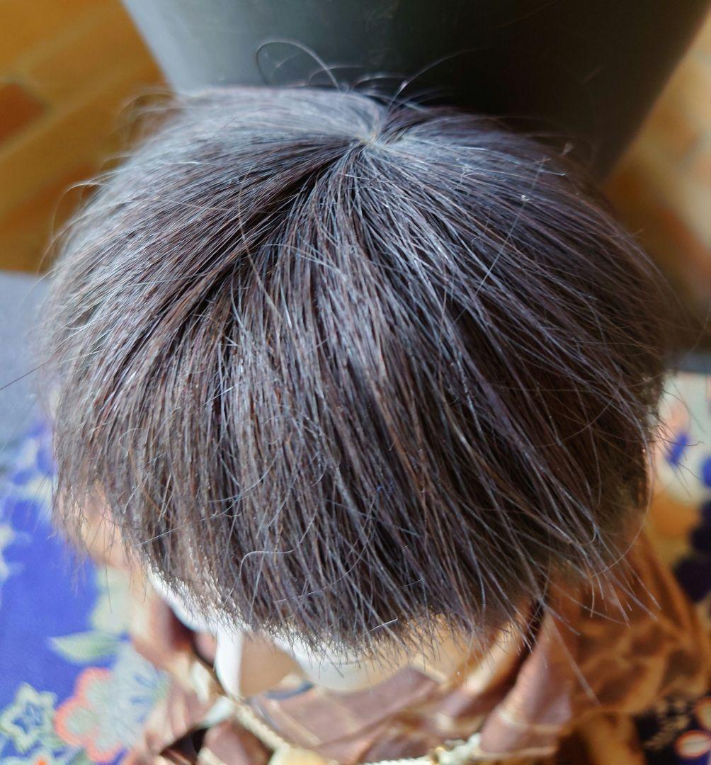 修復済（三代目東光様）市松人形廣本乾随大正期福耳長羽織縮緬の長襦袢