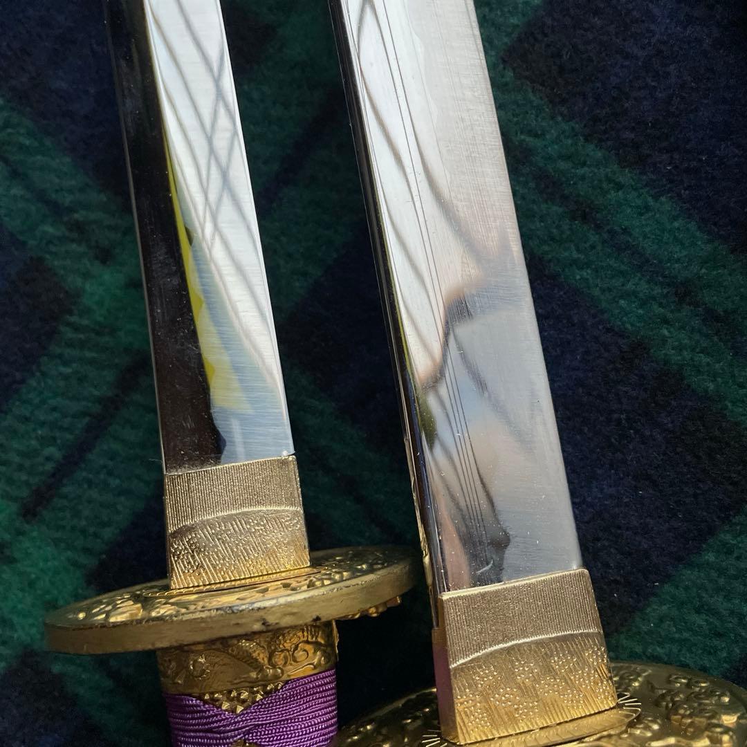 【美品】日本刀 模造刀 レプリカ 2本セット おまけ付き