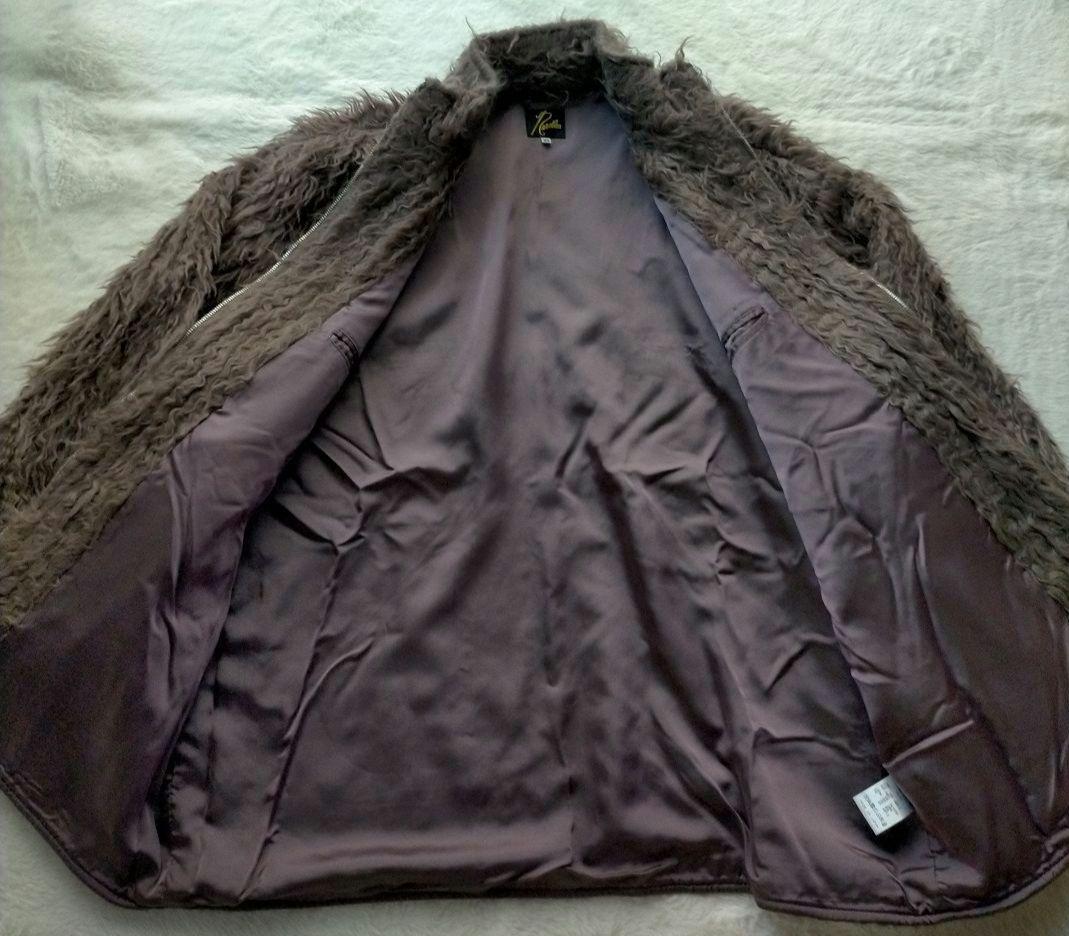 che 定価74800円　needles ファー　コート　フリース　ボア