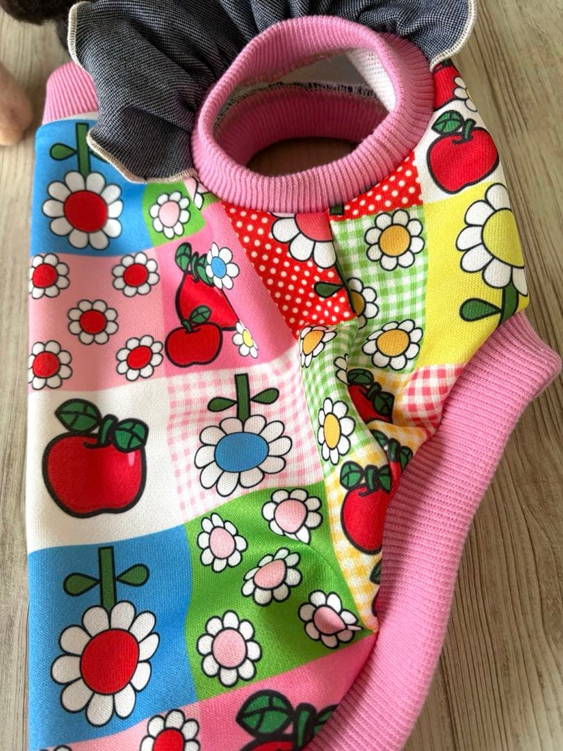 犬服 ラグラン(M) ꒡̈⃝Lily꒡̈⃝ハンドメイド - メルカリ