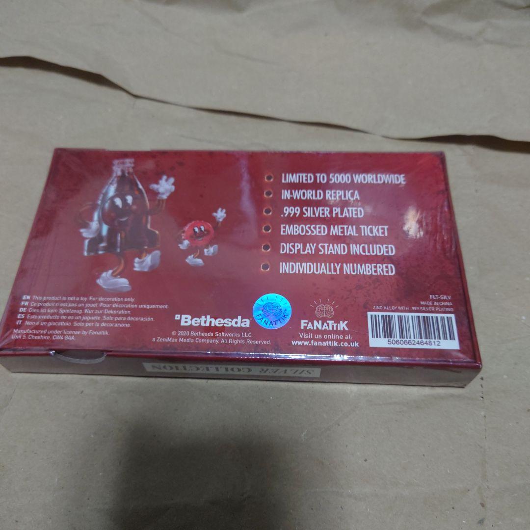 Fallout ヌカ・ワールド チケットレプリカ シリアルナンバー入り　限定品