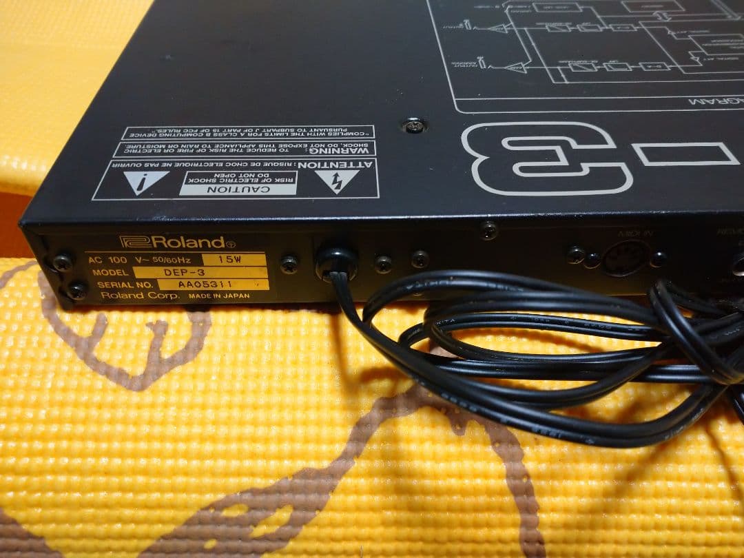 Roland DEP-3 リバーブ ディレイ