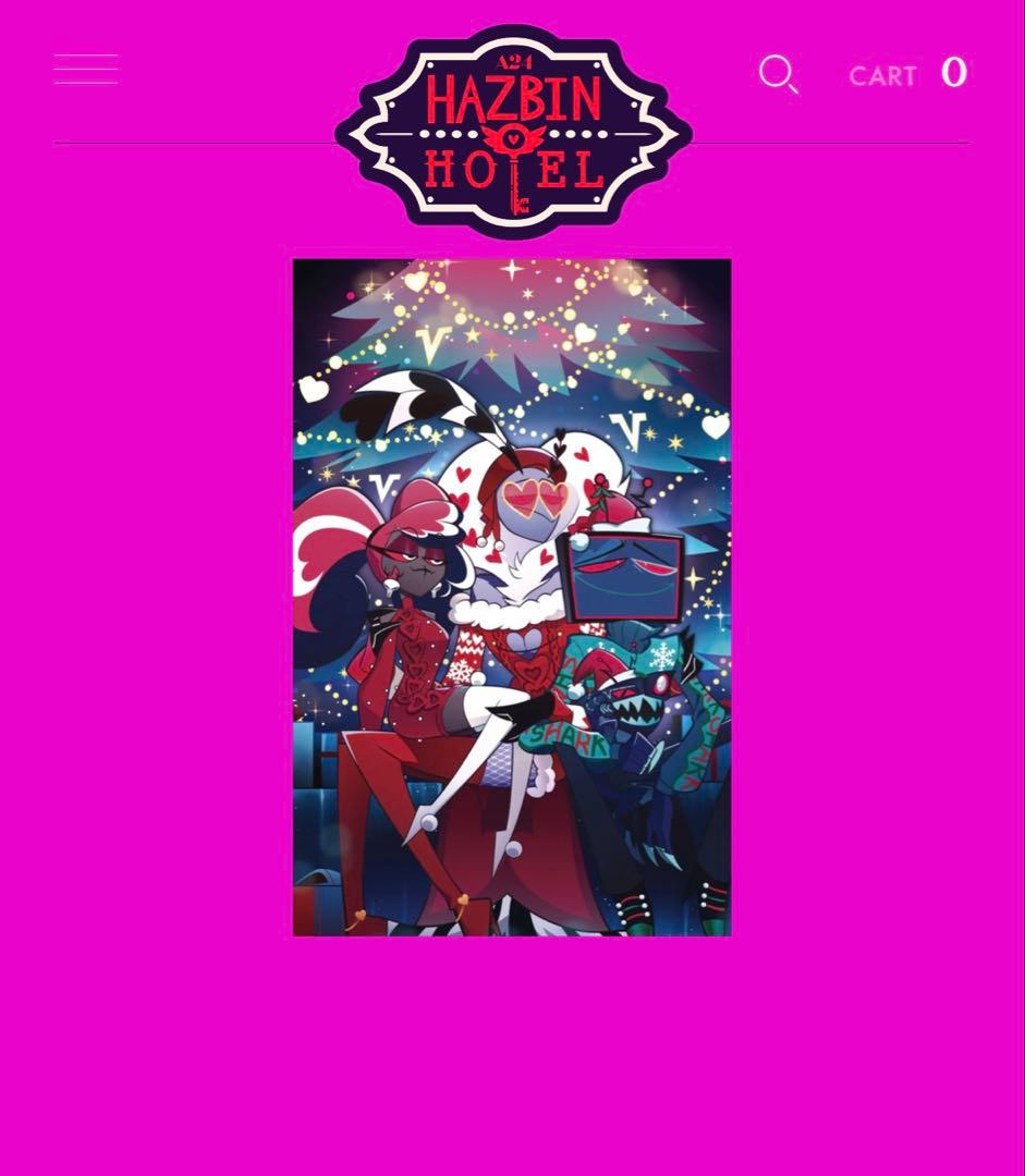 ハズビンホテル 公式クリスマス限定ポスター VEES - メルカリ