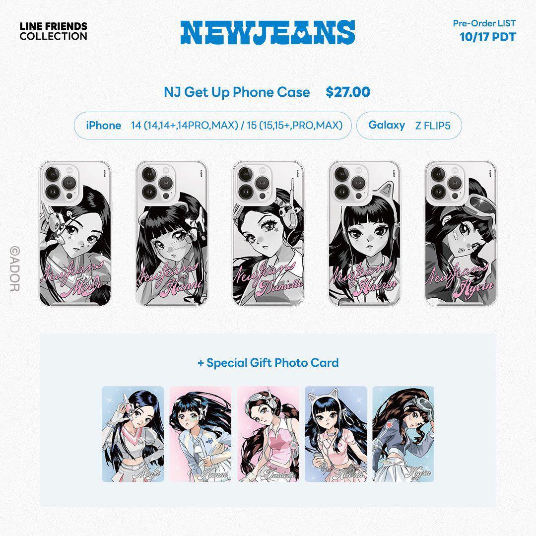 newjeans ポップアップ iPhone14 pro ケース ヘリン