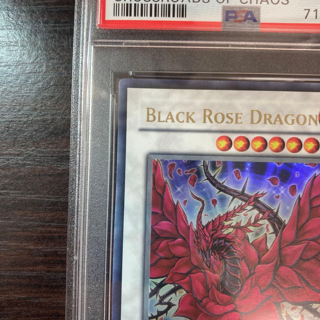 PSA10 1st 英語 ブラックローズドラゴン　ウルトラレア　鑑定品　遊戯王